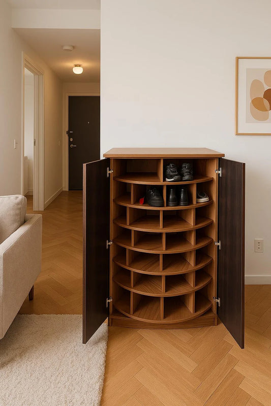 🌀 Mobile Portascarpe Infinity: Organizzazione ed Eleganza Quotidiana 👠👟🎩