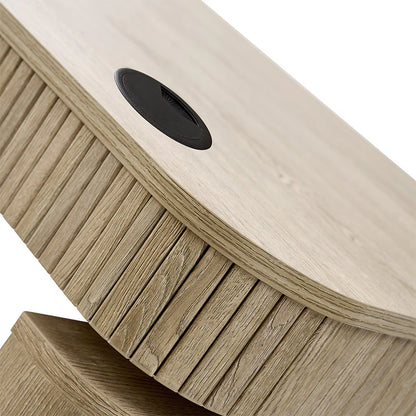 Scrivania Elettrica Regolabile in Altezza Baggio Moderna con Gestione Cavi